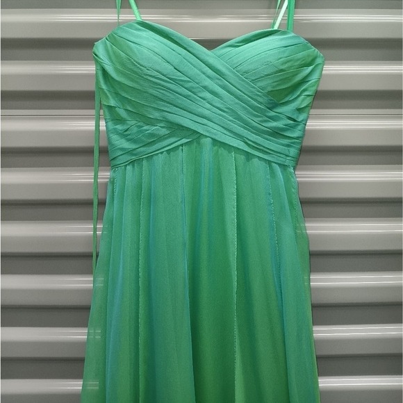 La Femme Chiffon Ombre Evening Dress Size 0 - Picture 3 of 8